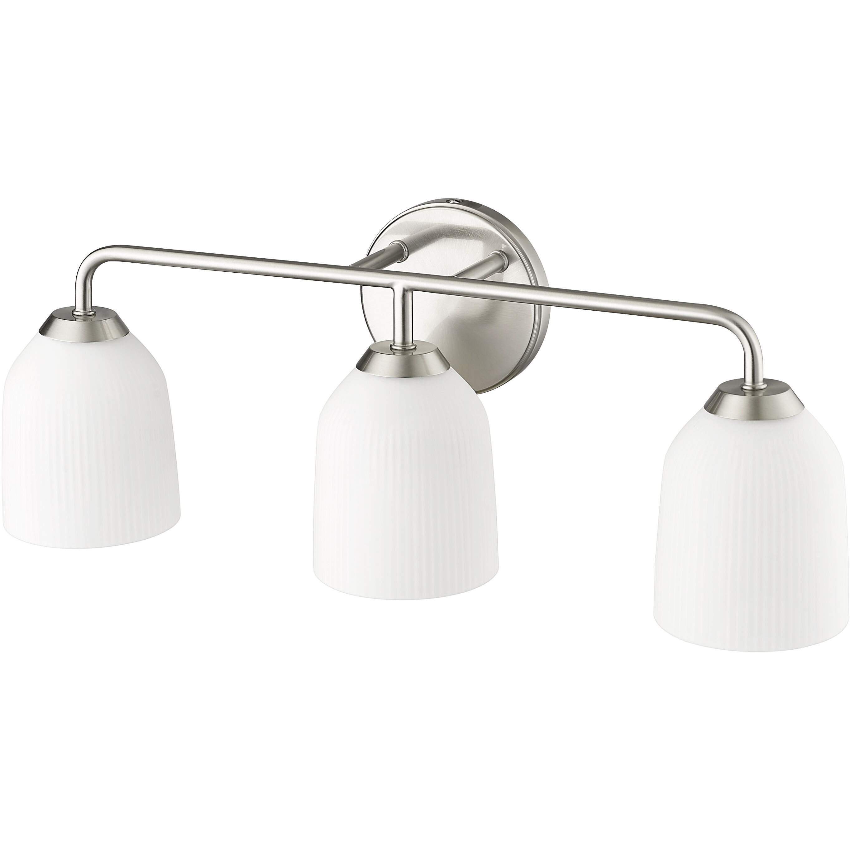 Norah 3 Light 23 inch Brushed Nickel Bathroom Vanity Light Wall Light